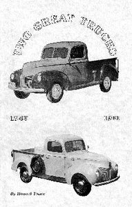 Great Trucks - 1940-1941 Ford Pickup Truck book (use Single book shipping rate)