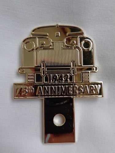 1942 Commemorative License Tab (use Club Accessories shipping rate)